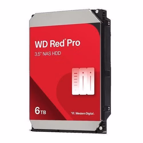 WD RED Pro NAS WD6006FFBX 6TB SATAIII/600 7200 rpm 256MB cache