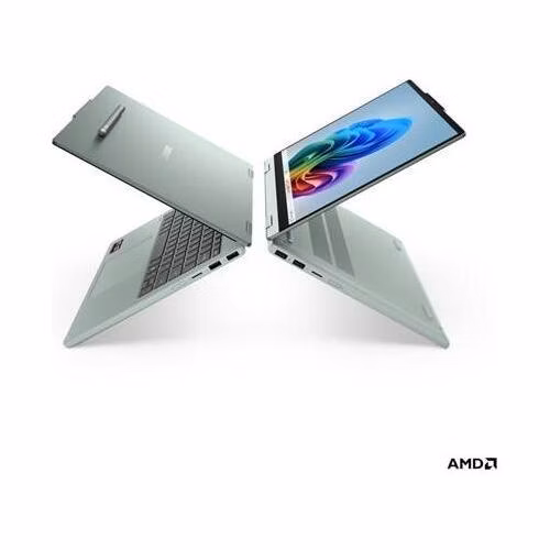 Lenovo IdeaPad 5 2-in-1 Ryzen 7 250/16GB/SSD 512GB/14"/WUXGA/OLED/touch/až600nitů/60Hz/PERO/bezADPT/WIN11 Home/zelená