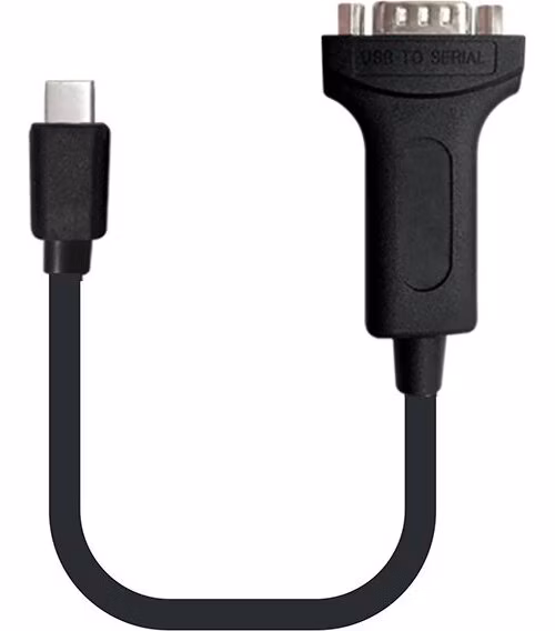 PremiumCord Konvertor USB 3.1 (typ C) na RS232/ 20cm/ černý