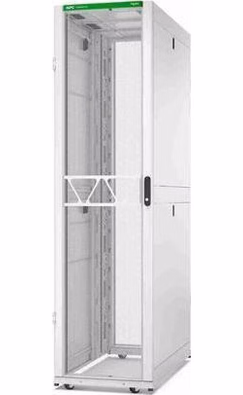 APC NetShelter SX, Server Rack Enclosure, Gen 2, 48U, 2258Hx600Wx1200D mm, with Sides, White