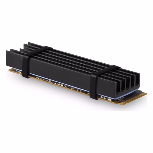 AXAGON hliníkový pasivní chladič pro M.2 SSD / CLR-M2L10 / 2280 / výška chladiče 10mm