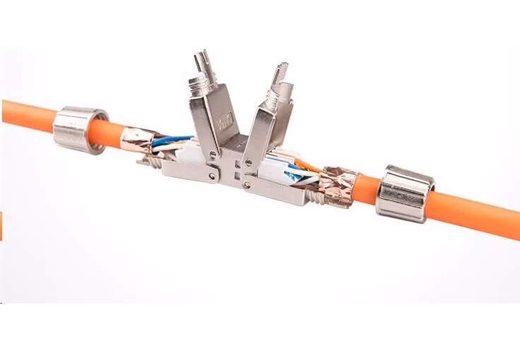 Spojovací box LEXI-Net STP Cat6A samozářezový