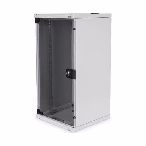 Digitus nástěnná skříňka 254 mm (10 ") 12U 592x312x300 mm, barva šedá (RAL 7035)