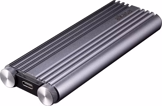AKASA M.2 PCIe NVMe SSD na USB 3.2 Gen 2 Alu kryt