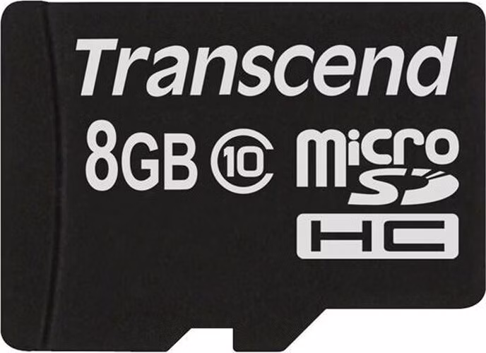 Karta TRANSCEND MicroSDHC Class 10 8GB, bez adaptéra