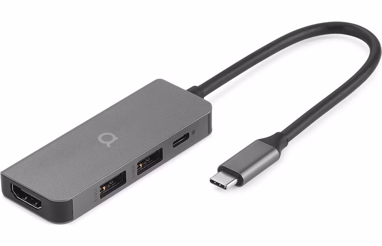 Aiino - Essential 4 in 1 Hub for MacBook and iPad