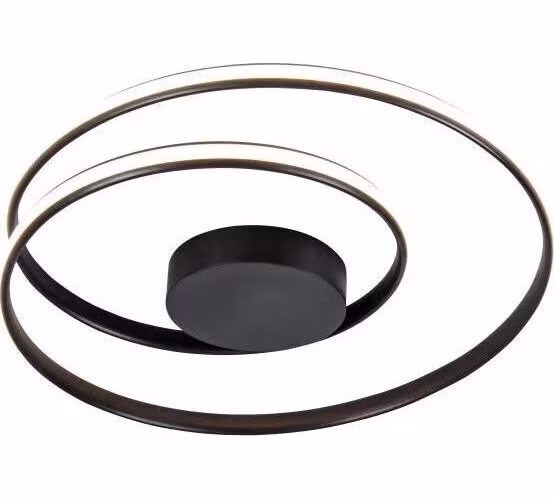 IMMAX NEO ROUND SMART stropní svítidlo D70cm 35W černé Zigbee 3.0, TUYA