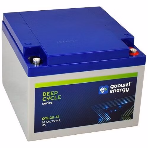 GOOWEI ENERGY Pb záložní akumulátor VRLA GEL 12V/26Ah (OTL26-12)