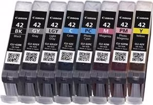 Canon cartridge CLI-42 BK/GY/LGY/C/PC/M/PM/Y/Multipack/8inks / 8x13ml