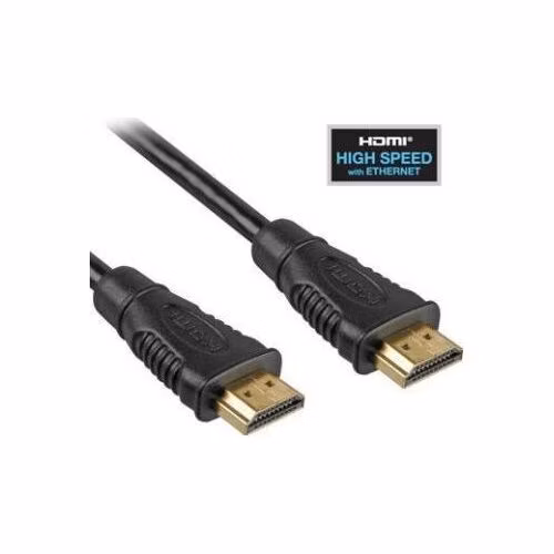Vysokorýchlostný kábel HDMI + Ethernet PremiumCord, pozlátené konektory, 1 m