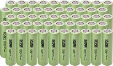 Green Cell 50x 18650 Li-Ion INR1865029E 3.7V 2900mAh baterie