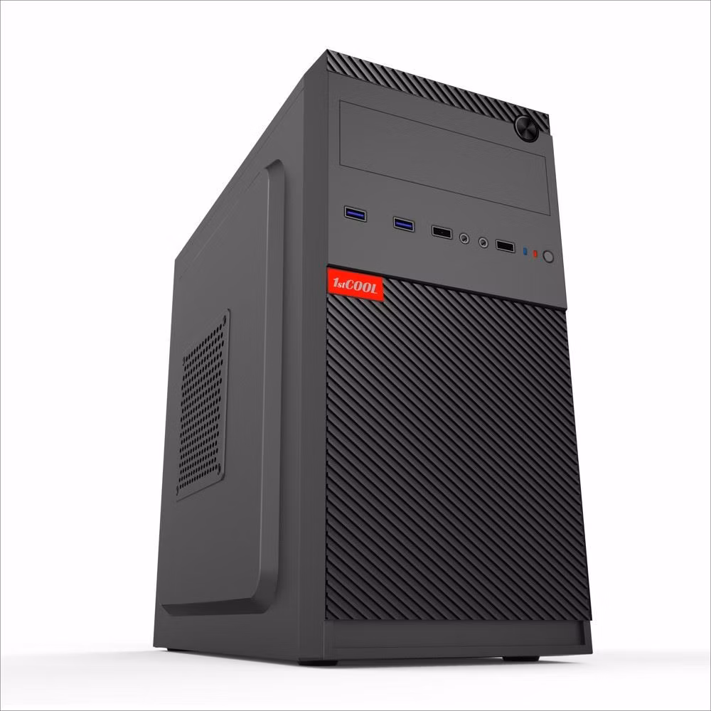 BAZAR - 1stCOOL skříň STEP 5, micro tower, AU, USB 3.0, bez zdroje, černá - Po opravě