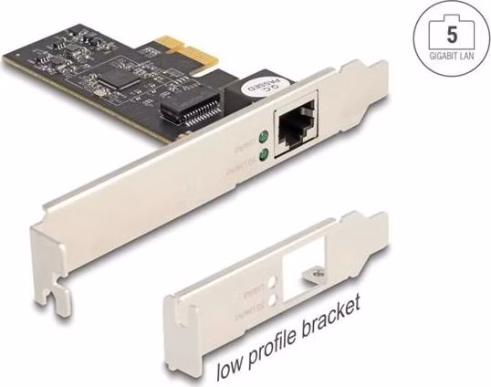 Delock PCI Express x1 karta na 1 x RJ45 5 Gigabit LAN