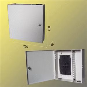 Nástenný opt.rozvádzač 24xSC simplex vr.kaziet,uzam.