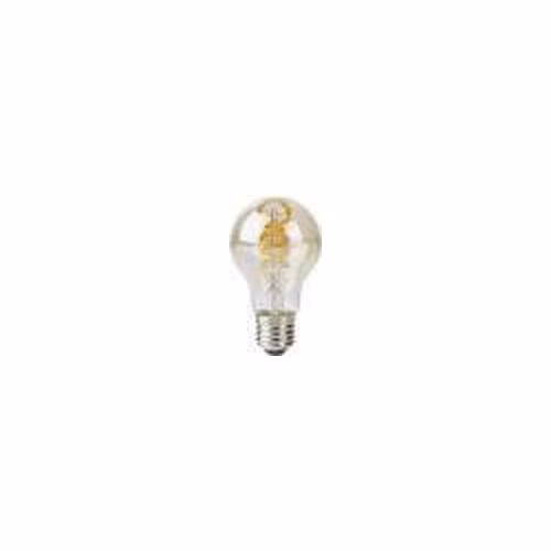 NEDIS Wi-Fi chytrá LED žárovka s vláknem/ E27/ A60/ 4,9W/ 230V/ 360lm/ teplá až studená bílá/ stmívatelná/ zlatá