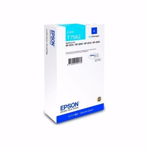 EPSON cartridge T7562 cyan (WF-8xxx)