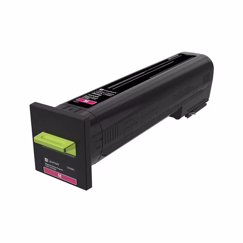 Lexmark CS820, CX82x, CX860 Magenta Return Programme Toner Cartridge - 8 000 stran
