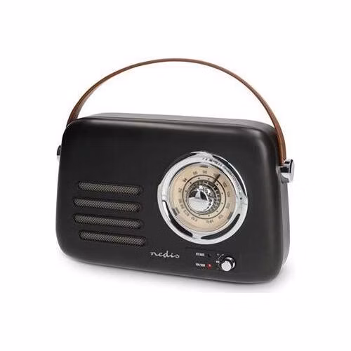 Nedis RDFM2600BK - FM Rádio Přenosné | Bluetooth® / FM | Napájení Accu/ z USB | Analogový | 10 W | | Černá