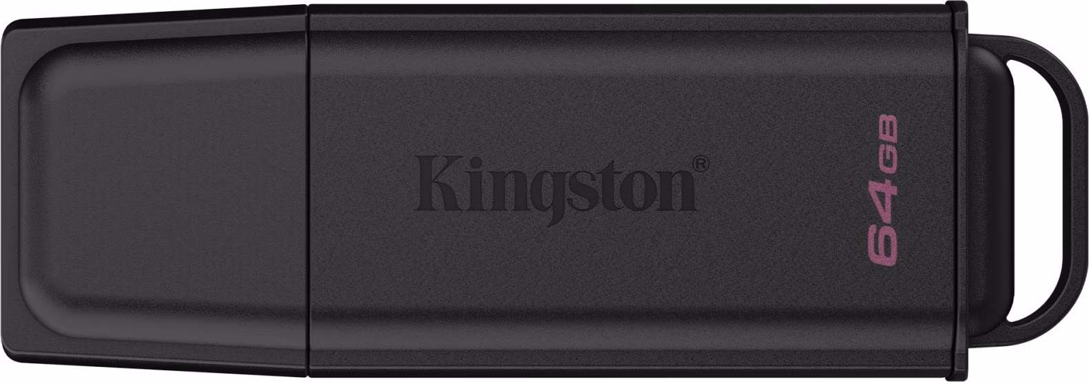 64 GB . USB 3.2 kľúč . Kingston DataTraveler Exodia Gen 2 (Black/Black)