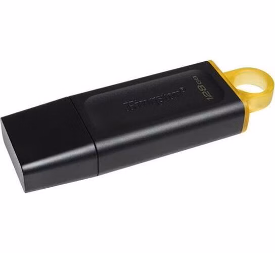 KINGSTON 128GB USB3.2 Gen1 DataTraveler Exodia (Black + Yellow)