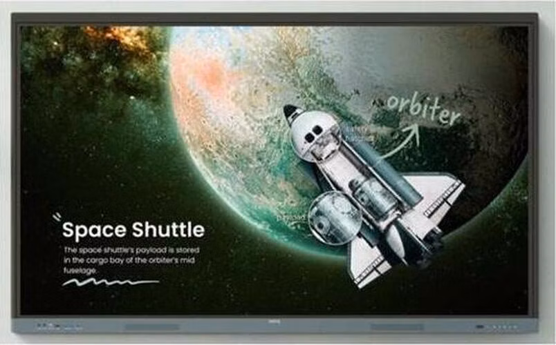 BenQ LCD RE8604A 86" interaktivní panel IPS Touch/3840×2160/1200:1/8ms/450 nits/HDMI/USB/DP/VGA/SPDIF/RS-232/RJ-45/Repro