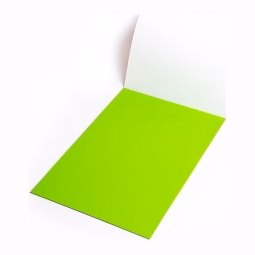 SYMBIO elektrostatické popisovatelné fólie Symbioflipcharts/ 500x700 mm/ zelené/ 25 pack