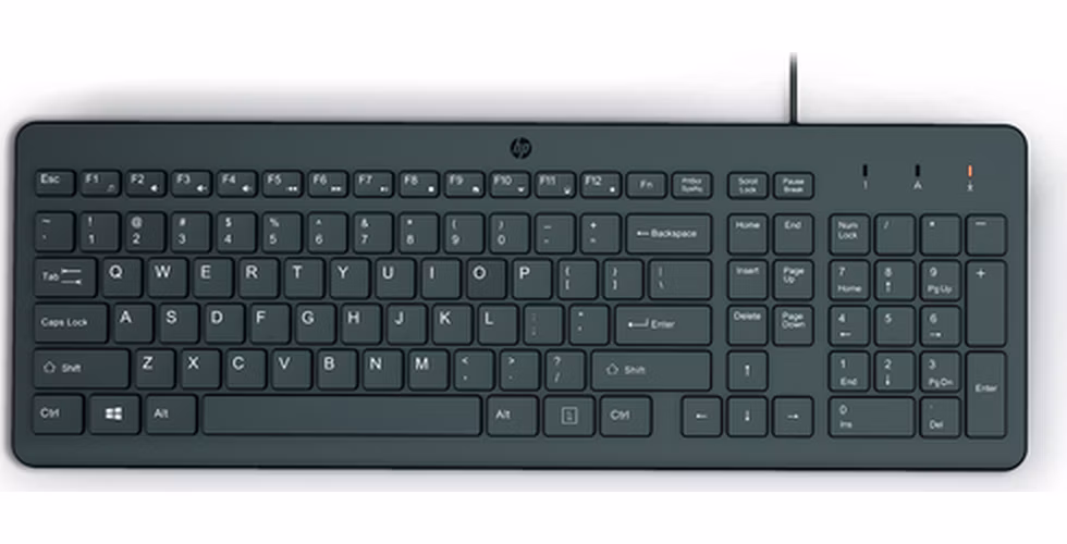 HP Kabelová klávesnice 150 CZ + SK