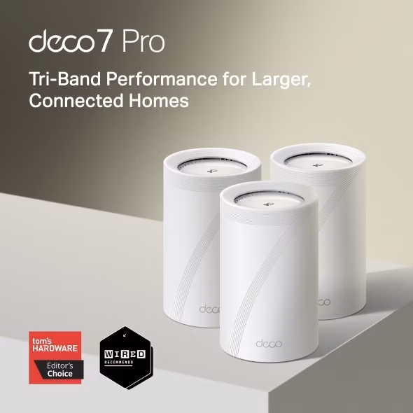 TP-Link Deco BE68(3-pack) WiFi7 Mesh(BE14000,2,4GHz/5GHz/6GHz,1x10GbELAN/WAN,1x2,5GbELAN/WAN,1xGbELAN/WAN,1xUSB3.0)