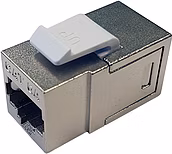 Solarix CAT6A STP 8p8c RJ45/RJ45 panelový konektor KRJ45/6AS-SH