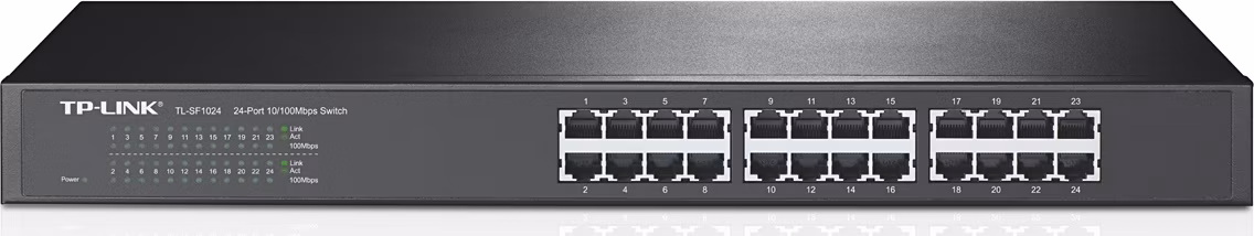TP-Link TL-SF1024 24x 10/100Mb Rackmount Switch