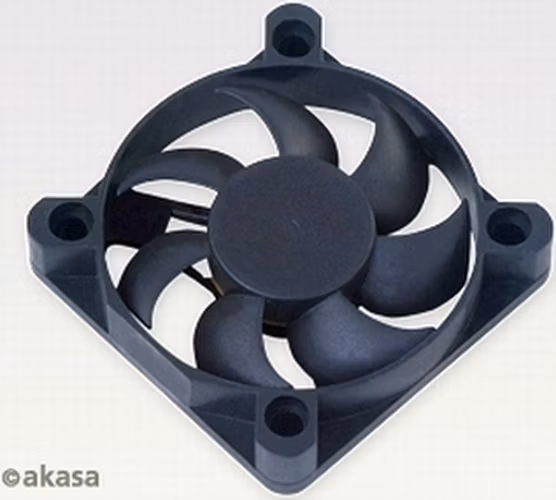 prídavný ventilátor Akasa 50x50x10 black OEM