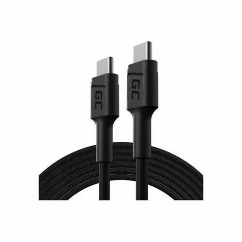 Green Cell Cable GC PowerStream USB-C - USB-C 200cm with Power Delivery (60W), 480 Mbps, Ultra Charge, QC 3.0