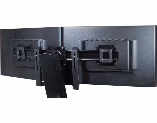 ERGOTRON KIT, SINGLE MONITOR TO DUAL MONITOR WITH HANDLE, BLACK, kit pro rozšíření na 2 mon + držadlo