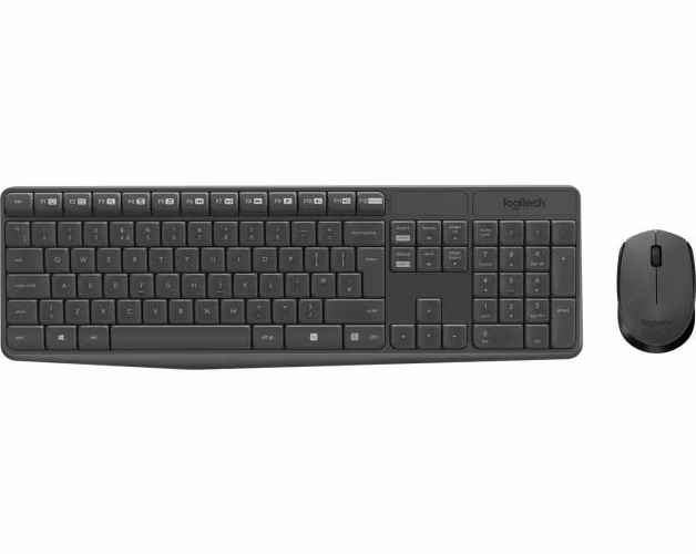 Logitech Wireless Desktop MK235, CZ/SK