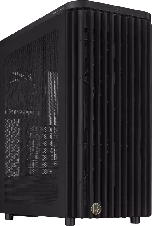 ASUS case PROART PA401 WOOD MESH PWM, ATX, 2x 160mm Fan, 1x 120mm Fan, Fan Hub, beige (béžová)