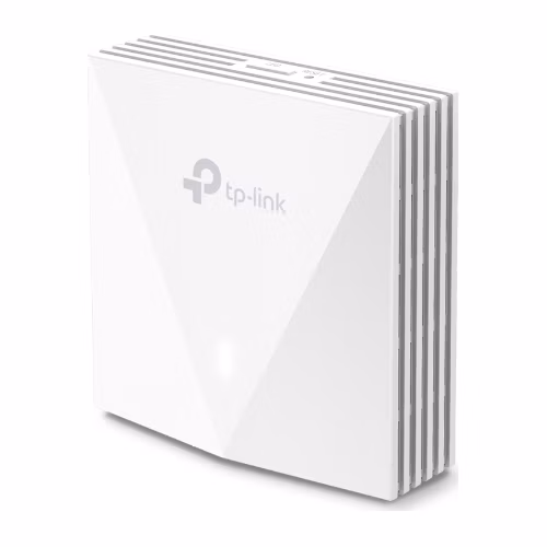 AX3000 Wall-Plate Dual-Band Wi-Fi 6 Access Point PORT: 2× Gigabit RJ45 Port SPEED: 574Mbps at 2.4 GHz + 2402 Mbps at 5