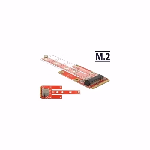 Delock Převodník Mini PCIe > M.2 Key B slot + Micro SIM slot