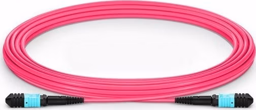 XtendLan FO patch MPO(f)-MPO(f), 5m, OM4, 12/12, kabel kulatý 3mm, přímý (Type A)