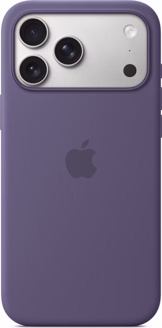iPhone 17 Pro Max Silicone Case with MagSafe – Fialová hmla