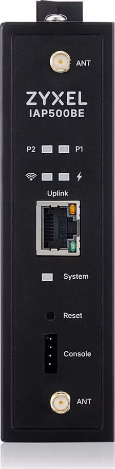 Zyxel IAP500BE, BE5000, Dual Radio 2x2 MU-MIMO, PoE+ (802.3at), Industrial AP, DIN Rail mounted Standalone/Nebula Cloud