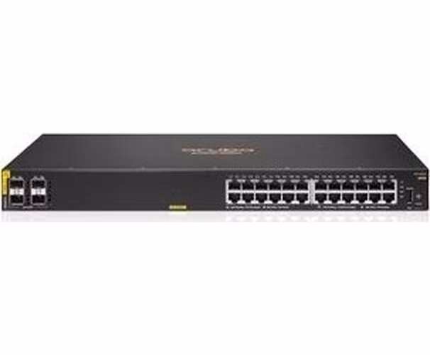 HPE Aruba Networking CX 6000 24p 10M/100M/1G Class4 PoE 4p SFP 1G 370W Switch R8N87B