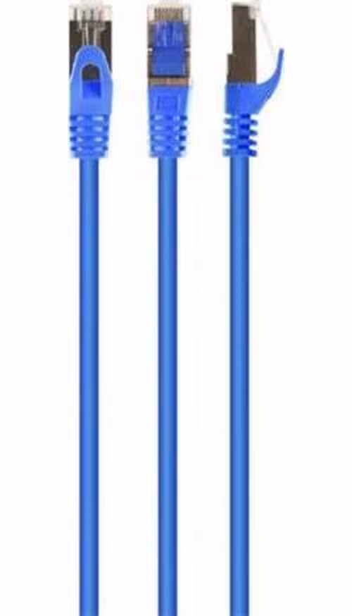 GEMBIRD PP6A-LSZHCU-B-10M patchcord RJ45 cat.6A SFTP LSZH 10m modrý