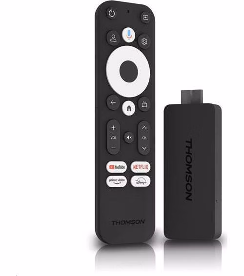 Thomson Streaming USB STICK 140 - 4K UHD, Google Cast, Hej Google