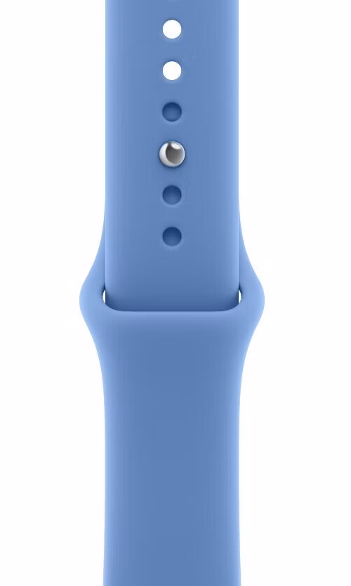 Watch Acc/42/Wildfl.Blue Sport Band - S/M