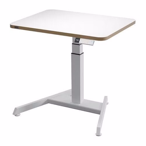 Leitz Ergo výškově nastavitelný elektrický ergonomický stůl, bílý