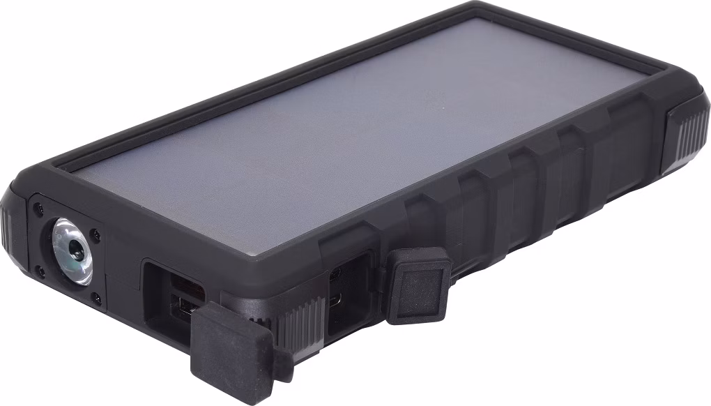 Sandberg prenosný zdroj USB 24000 mAh, Outdoor Solar powerbank, pre chytré telefóny, čierny