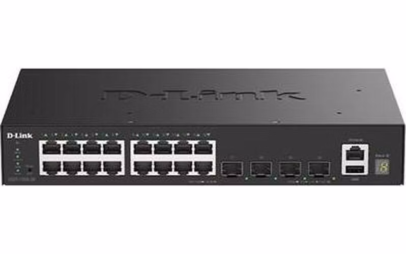 D-Link 16 Ports GE + 4 Ports 10G SFP+ Smart Managed Switch - DGS-1530-20/E