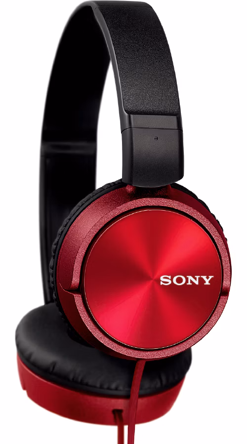 SONY sluchátka MDR-ZX310 červené