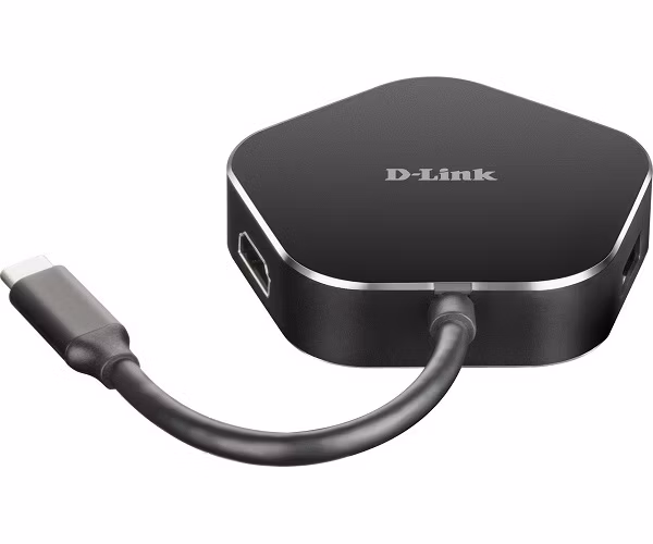 D-Link 4-in-1 USB-C Hub with HDMI and Power Delivery