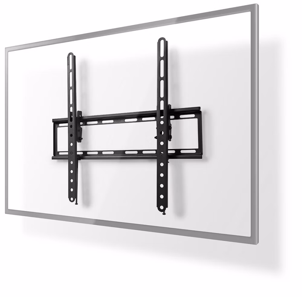 NEDIS nástěnný TV držák/ 23 - 55"/ nosnost 35 kg/ náklon 12°/ vzdálenost od stěny 38 mm/ ocel/ černý